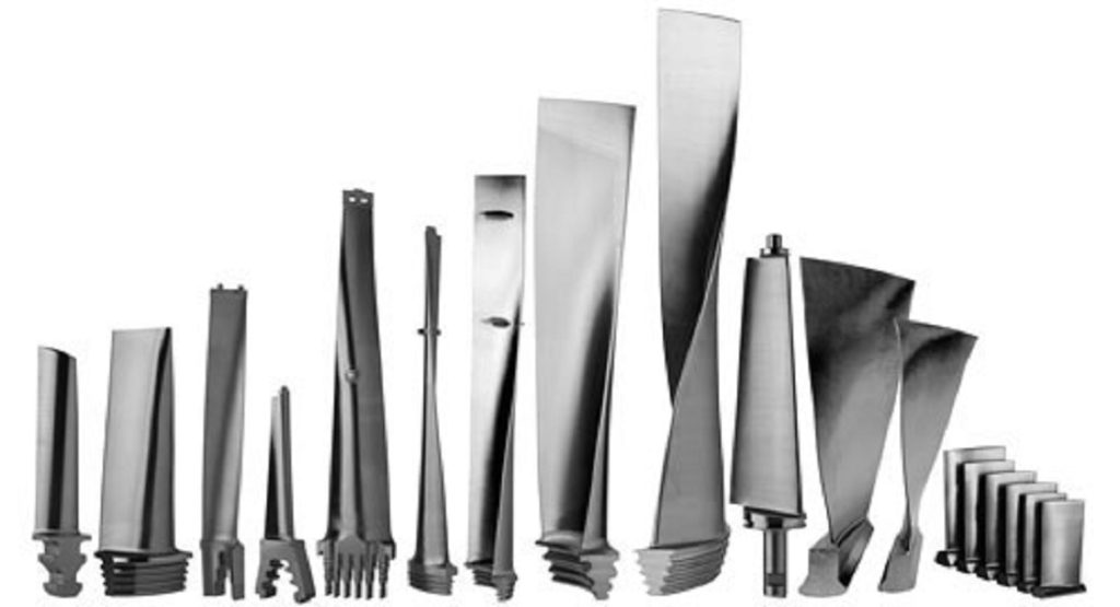Examples-of-Steam-Turbine-Blade-Designs
